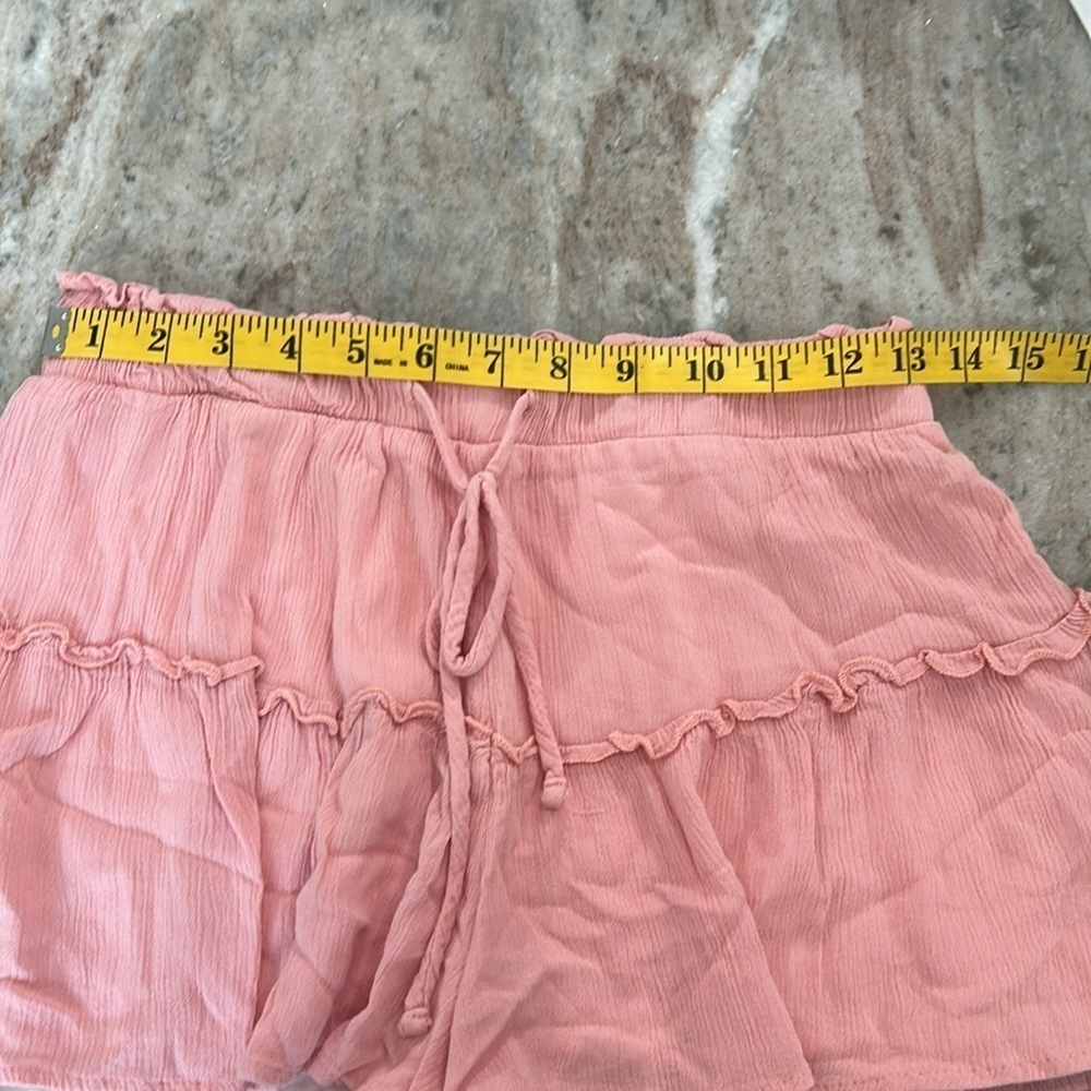 Altar’d State Skort, Pink , Size Medium M adjustable tie waist - Picture 10 of 12